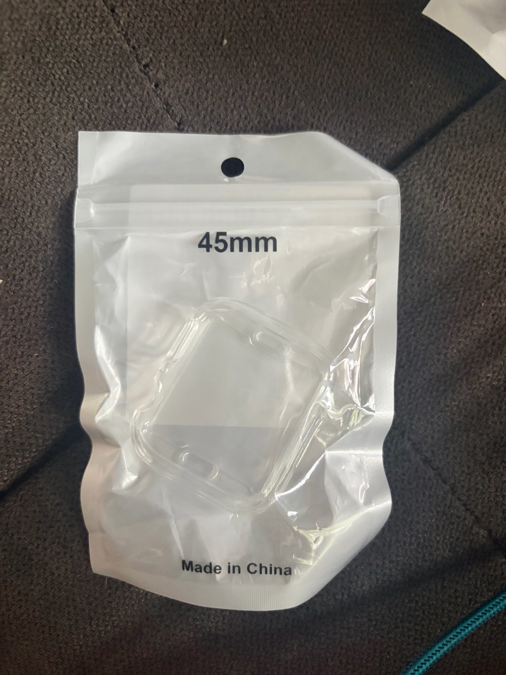 Clear 45mm Apple Watch Cover Case - Transparent Protective Skin series 7, 8, & 9